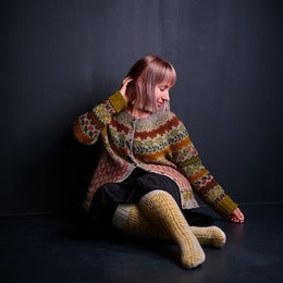 Overgrown cardigan